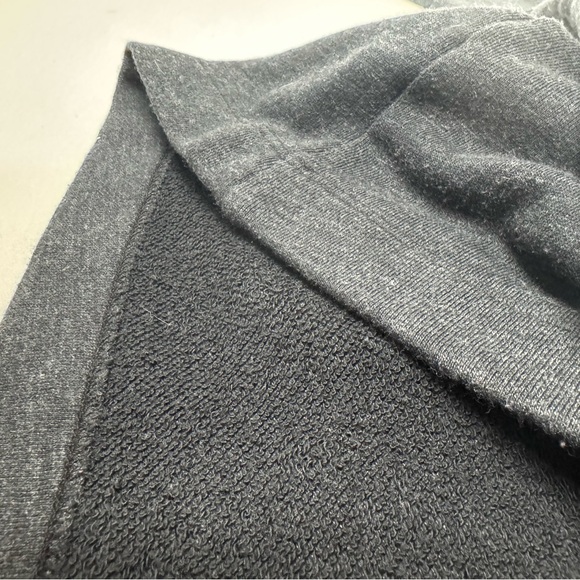 James Peres Women’s Vintage Terry Pullover Sweatshirt Dark Gray Boat Neck Size 2 - Picture 11 of 11